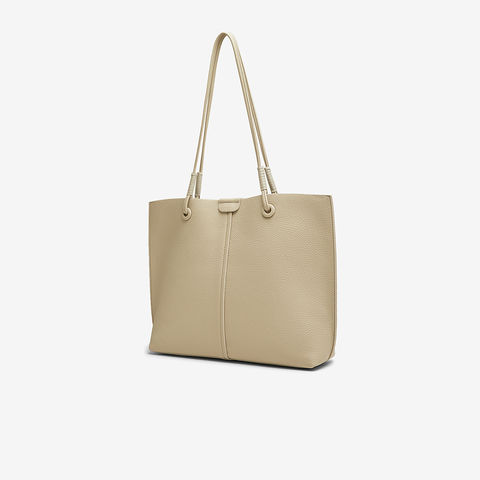 百思图2025春季新款商场同款简约大容量托特包单肩包女X3657AX5