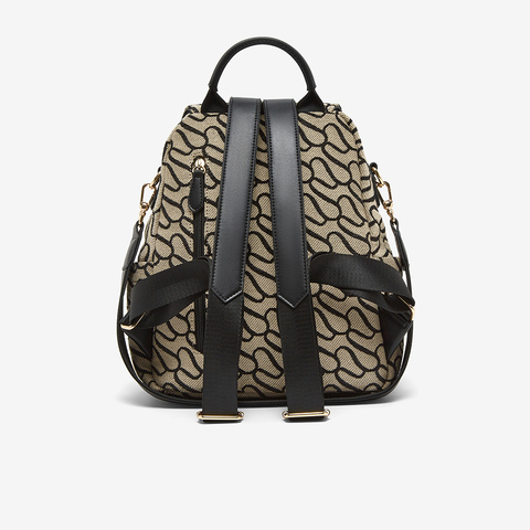 百思图2025春季新款商场同款时尚潮流通勤双肩背包女X3638AX5