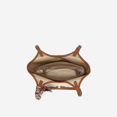 百思图2025夏季新款商场同款时尚大容量托特包单肩包女X3680BX5