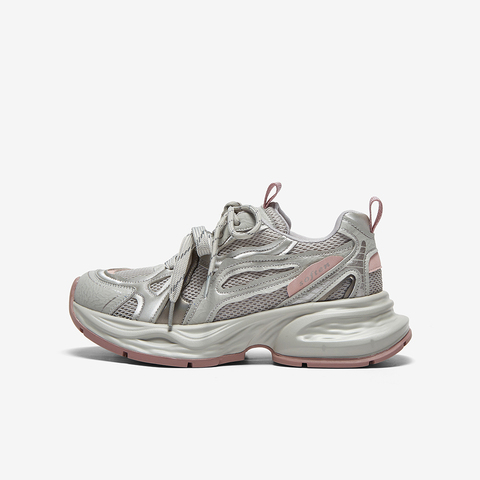 百思图2025夏季新款时尚潮流街头运动老爹鞋厚底女休闲鞋B1051BM5