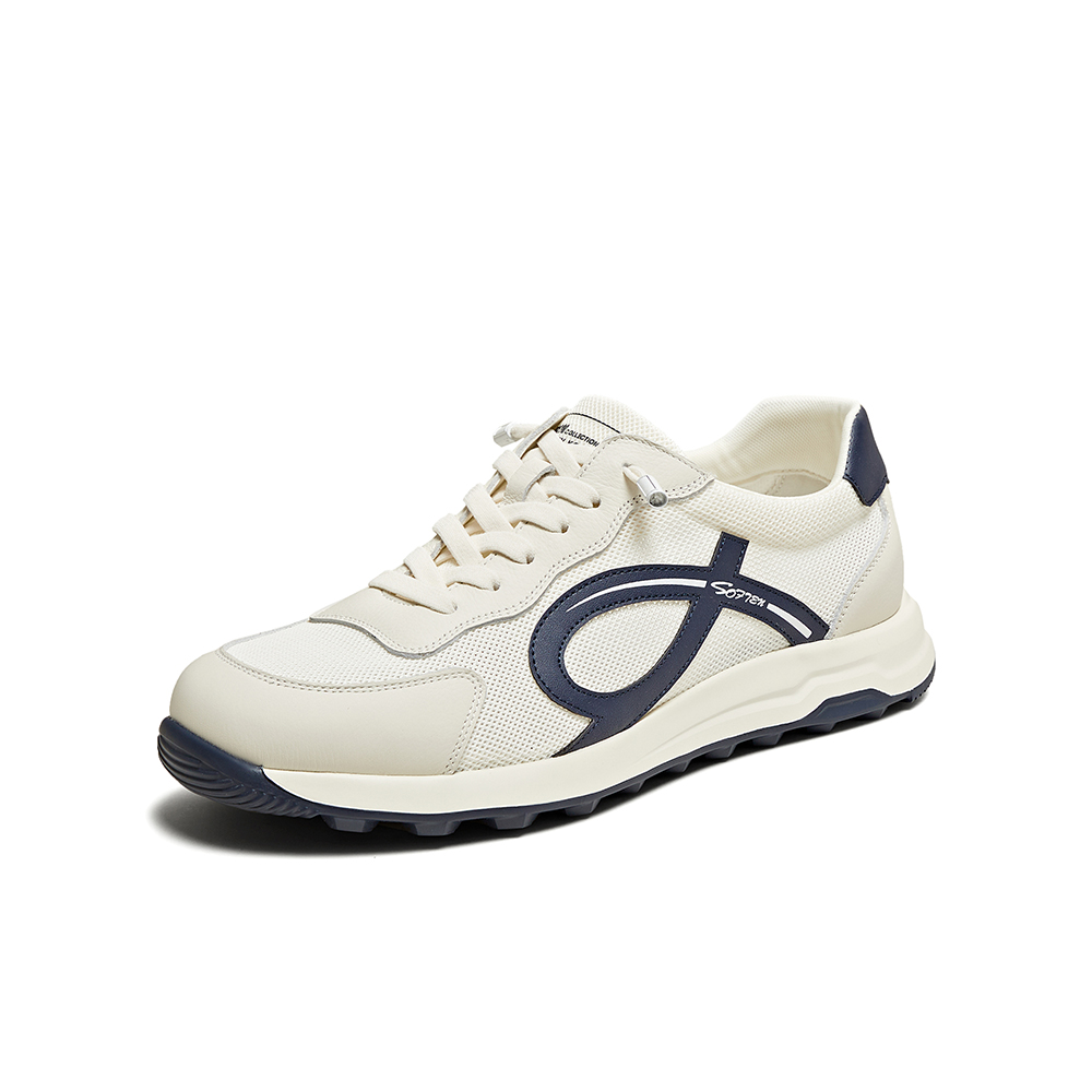 百思图2025夏季新款商场同款潮流复古运动厚底男休闲鞋76569BM5