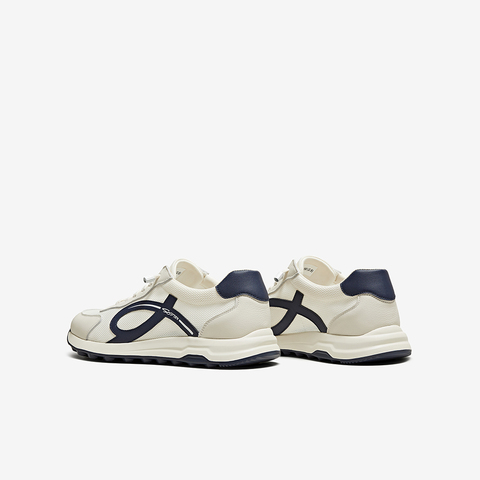 百思图2025夏季新款商场同款潮流复古运动厚底男休闲鞋76569BM5