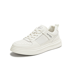 百思图2025夏季新款时尚户外运动板鞋厚底圆头男休闲鞋E3091BM5