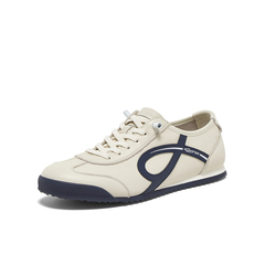 百思图2025秋季新款商场同款德训鞋复古男运动休闲鞋81671CM5