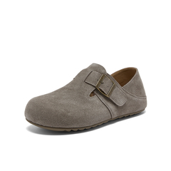 百思图2026春季新款勃肯鞋时尚复古户外休闲女单鞋W5106AM6