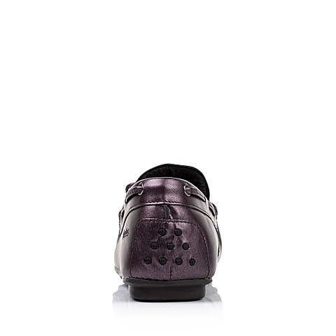 Bata/拔佳秋季专柜同款紫红牛皮男休闲鞋A8S15CM5