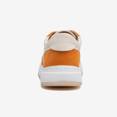 Bata休闲鞋女2024春季商场新款牛皮通勤百搭时尚撞色板鞋AXT03AM4