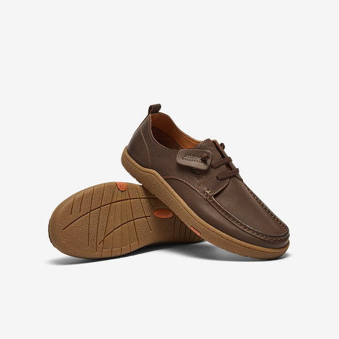 Bata休闲皮鞋男2024秋季商场新款百搭牛皮通勤商务皮鞋Z7263CM4