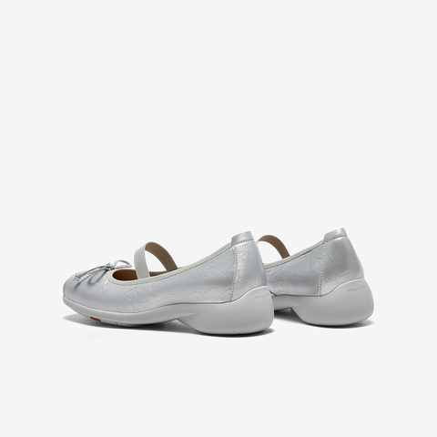 Bata玛丽珍鞋女2025春季商场新款羊皮粗跟娃娃鞋软底单鞋AIG07AQ5