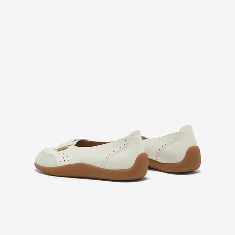 Bata休闲鞋女2025夏季商场新款通勤牛羊皮厚软底开车鞋ALI02BA5