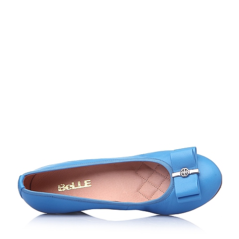 Belle/百丽年春季专柜同款羊皮女单鞋3Z518AQ5
