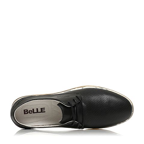 BELLE/百丽专柜同款夏季时尚休闲男单鞋4LA01BM6