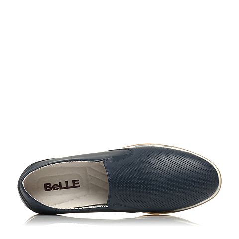 BELLE/百丽专柜同款夏季时尚休闲男单鞋4LA02BM6