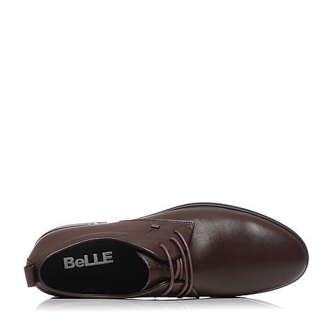 BELLE/百丽春季专柜同款牛皮商务正装男皮鞋4TN01AM7