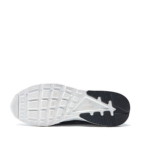 BELLE/百丽夏季专柜同款黑色弹力布/牛皮革男休闲鞋4ZM01BM7