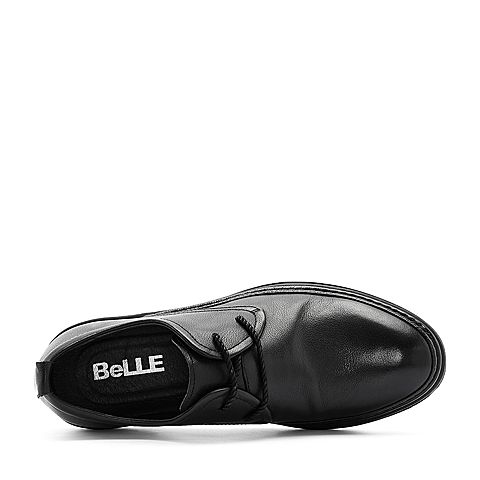 BELLE/百丽牛皮革商务休闲男皮鞋19211CM8