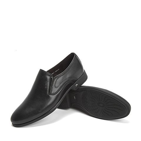 BELLE/百丽年春商场同款牛皮革男商务正装皮鞋B5217AM9