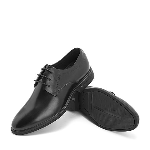 BELLE/百丽婚鞋年春商场同款牛皮革男商务正装皮鞋5XZ01AM9