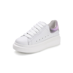 BELLE/百丽2021春新商场同款小白鞋牛皮革女休闲板鞋3ZT29AM1