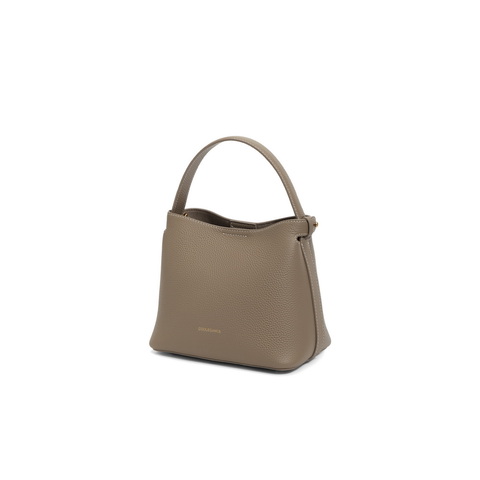 百丽包包女托斯卡纳头层牛皮质感通勤单肩斜挎手提水桶包X9311AX4