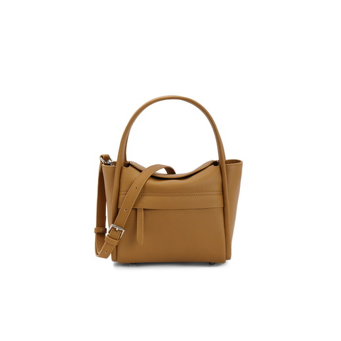 百丽包包女2024秋季新品高级质感休闲单肩斜挎手提水桶包M6349CX4