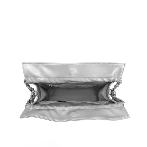 百丽包包女2024秋新小香风链条休闲垃圾袋单肩斜挎托特包D1763CX4