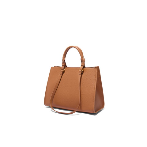 百丽包包女2024冬季新品质感通勤大容量单肩手提托特包X7141DX4