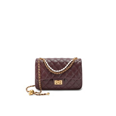 百丽包女2025春新商场同款优雅小香风单肩斜挎手提绗缝包X7196AX5