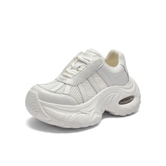 百丽潮酷厚底老爹鞋女2025秋新商场同款舒适透气网休闲鞋E2F1DCM5