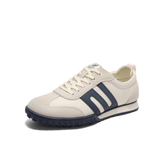 百丽休闲运动鞋男2025秋季新商场同款复古德训慢跑阿甘鞋8UC01CM5