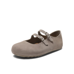 百丽舒适勃肯鞋女2025秋新商场同款内增高休闲玛丽珍鞋E7N1DCQ5