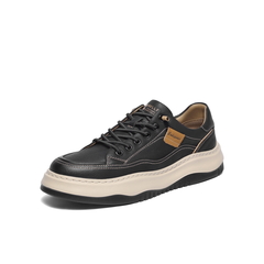 百丽厚底增高休闲板鞋男2025新款秋季户外潮搭套脚工装鞋A2159CM5