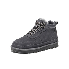 百丽户外休闲雪地靴男2025新款冬季厚实高帮保暖靴东北靴A1334DD5