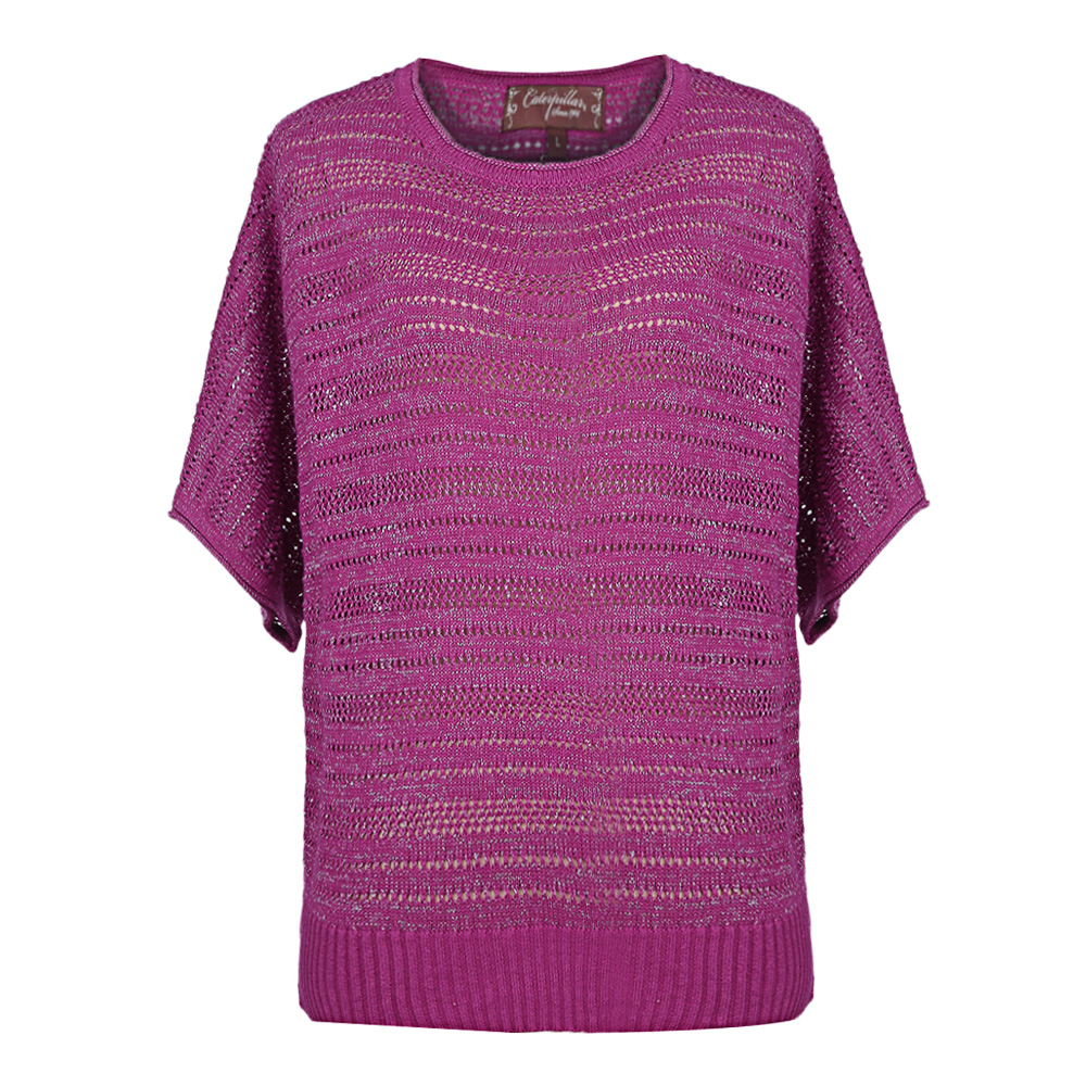 CAT/卡特 专柜同款 女装粉紫毛衣CC1WWSSO682F83