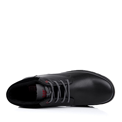 CAT卡特黑色牛皮男士户外休闲鞋P717972D3EDC01潮流密码(CODE)