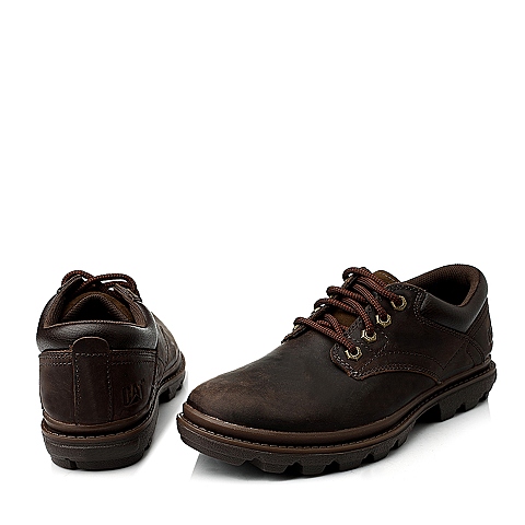 CAT/卡特深棕色专柜同款男休闲鞋粗犷装备(Rugged)P716368E3YMR37