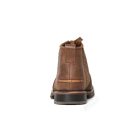 CAT卡特 专柜同款 男子浅棕色牛皮革/织物休闲鞋P720566F3UDL29