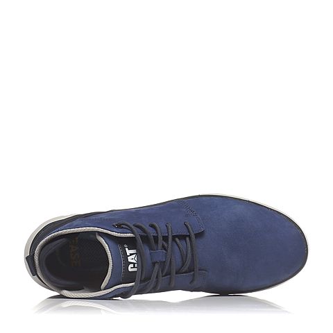 CAT/卡特专柜同款蓝色牛皮/织物男休闲鞋活跃装备(Active)P719721