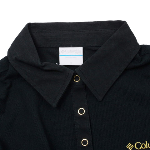 Columbia/哥伦比亚春夏黑色女款超卓速干 刺绣LOGO短袖T恤LL6326010
