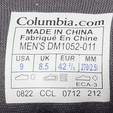 Columbia/哥伦比亚 男子户外休闲徒步鞋DM1052011