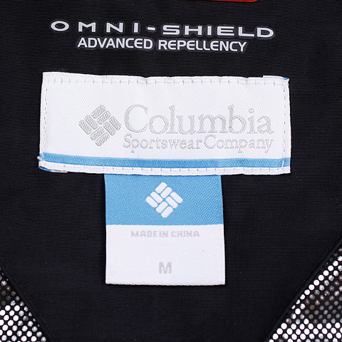 Columbia/哥伦比亚黑色女款热能反射科技 抗污科技 可调节防风帽 户外冲锋衣PL2970