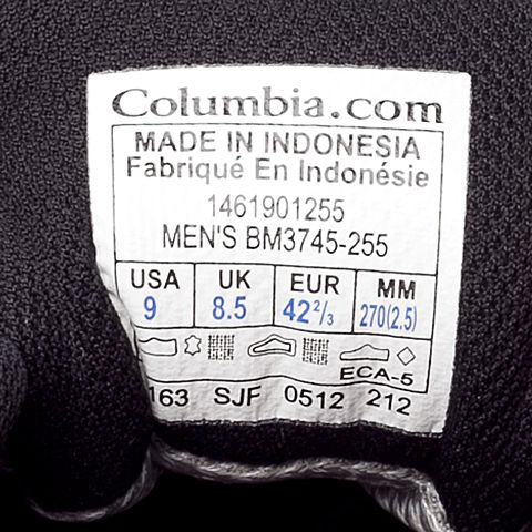 Columbia/哥伦比亚 专柜同款男子徒步鞋BM3745255
