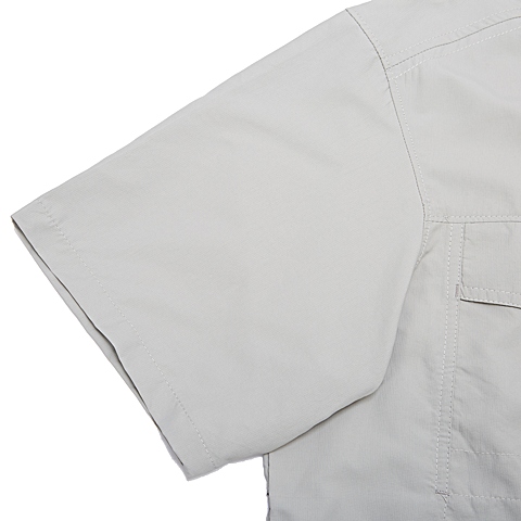 Columbia/哥伦比亚 男子户外休闲速干防晒短袖衬衫AE7474395