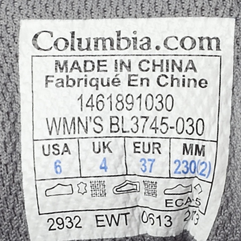Columbia/哥伦比亚 女子户外徒步鞋BL3745030