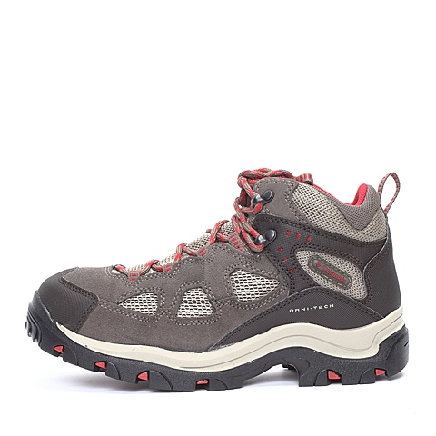 Columbia/哥伦比亚男子灰红色登山系列登山鞋DM1054255
