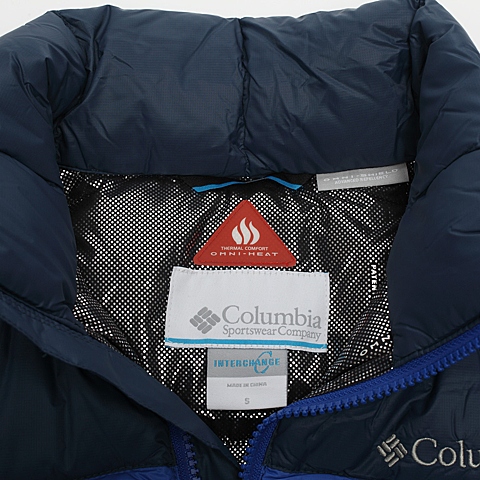 Columbia/哥伦比亚男子蓝色TRAIL 徒步系列DOWN-羽绒服（700蓬松度）PM5411425