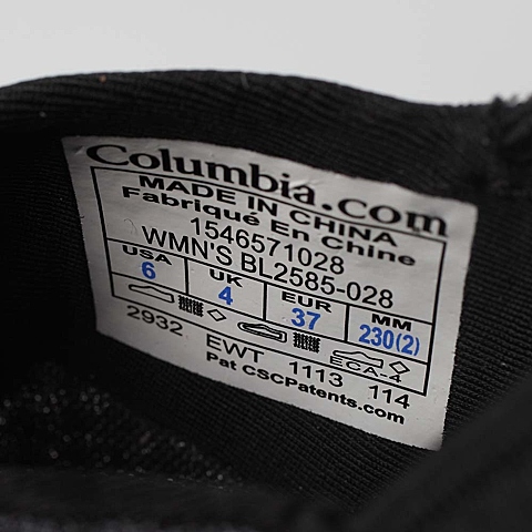 Columbia/哥伦比亚春夏女深灰色两栖鞋系列网布两栖鞋 溯溪鞋BL2585028