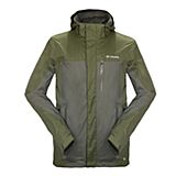 Columbia/哥伦比亚专柜同款 男士军绿色户外防水透气单层冲锋衣PM2397339