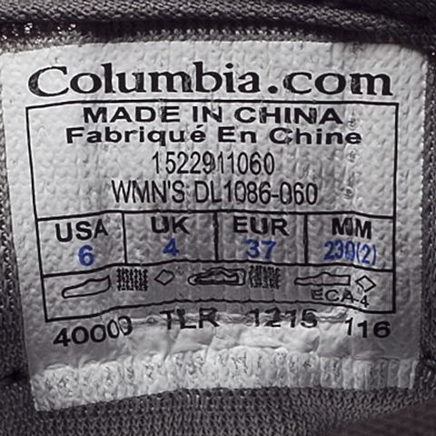 Columbia/哥伦比亚 专柜同款 女子户外休闲透气徒步鞋DL1086060
