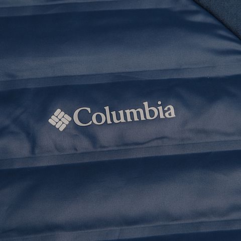 Columbia/哥伦比亚 专柜同款男子户外拉链帽衫防风羽绒卫衣AE1170452